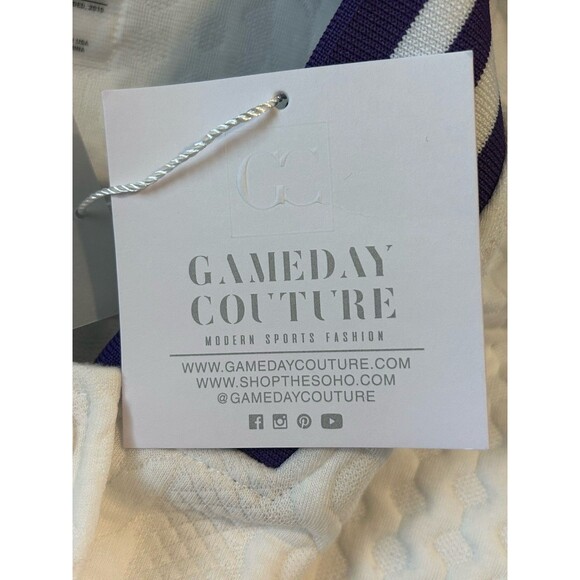 Brand New LSU Tigers Gameday Couture Women’s Large Button Up Varsity Jacket NWT - Picture 6 of 7